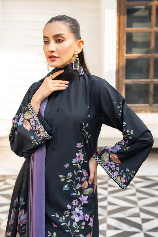 Picture of 3-PC Stitched Printed Suit - Available at Raja Sahib