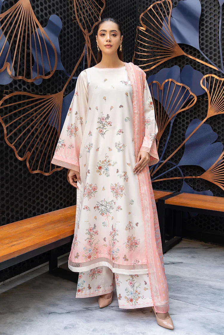 Picture of 3-PC Stitched Printed Suit - Available at Raja Sahib