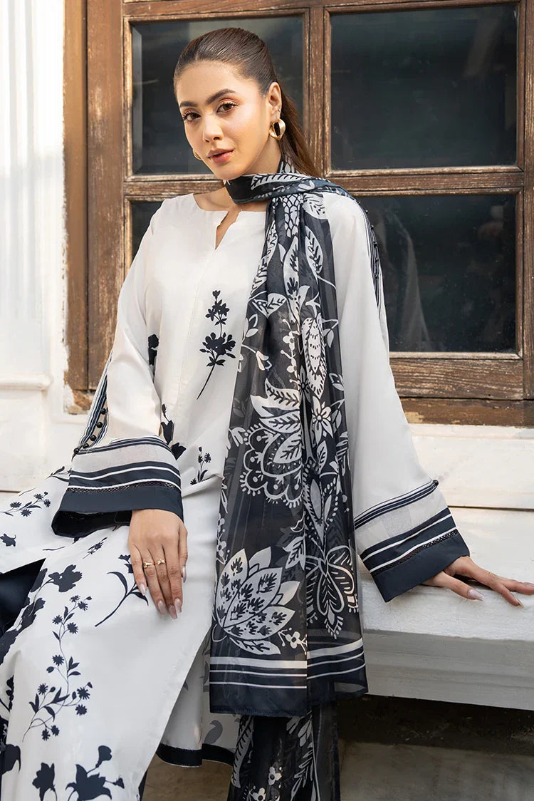 Picture of 3-PC Stitched Printed Suit - Available at Raja Sahib
