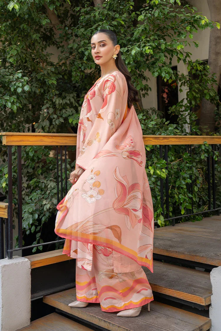 Picture of 3-PC Stitched Printed Suit - Available at Raja Sahib