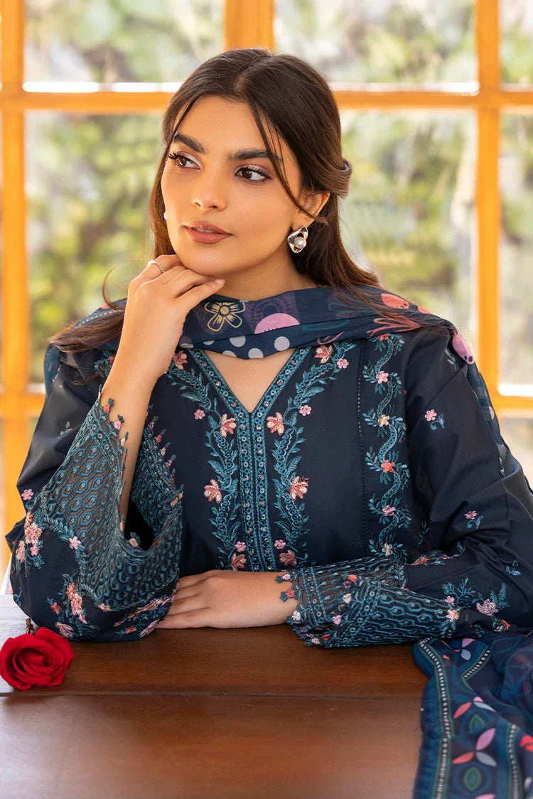 Picture of 3-PC Stitched Embroidered Suit - Available at Raja Sahib