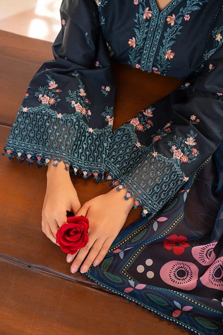 Picture of 3-PC Stitched Embroidered Suit - Available at Raja Sahib