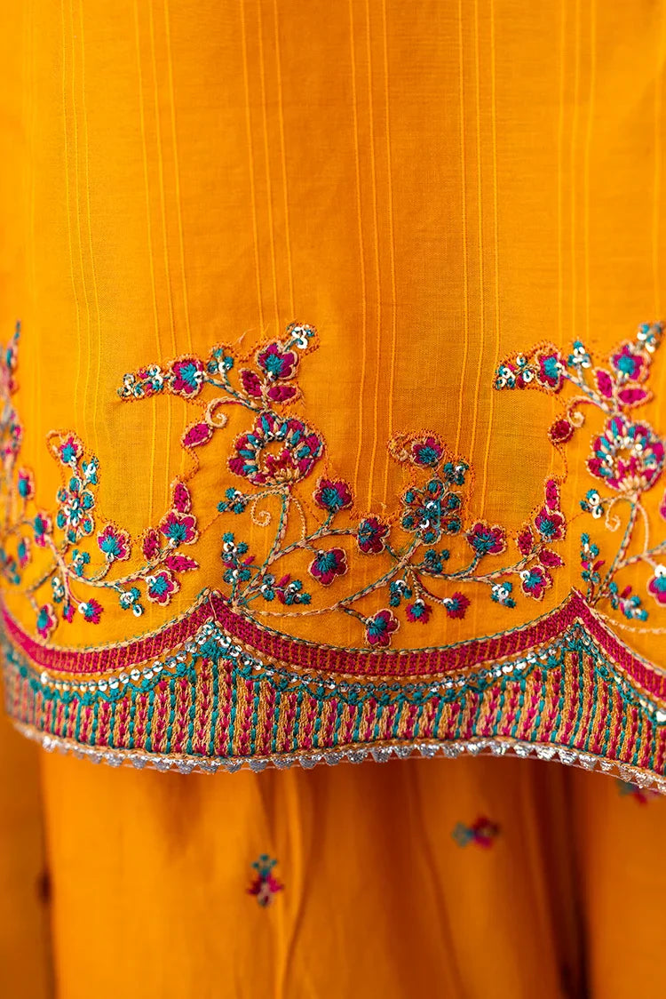 Picture of 3-PC Stitched Embroidered Suit - Available at Raja Sahib