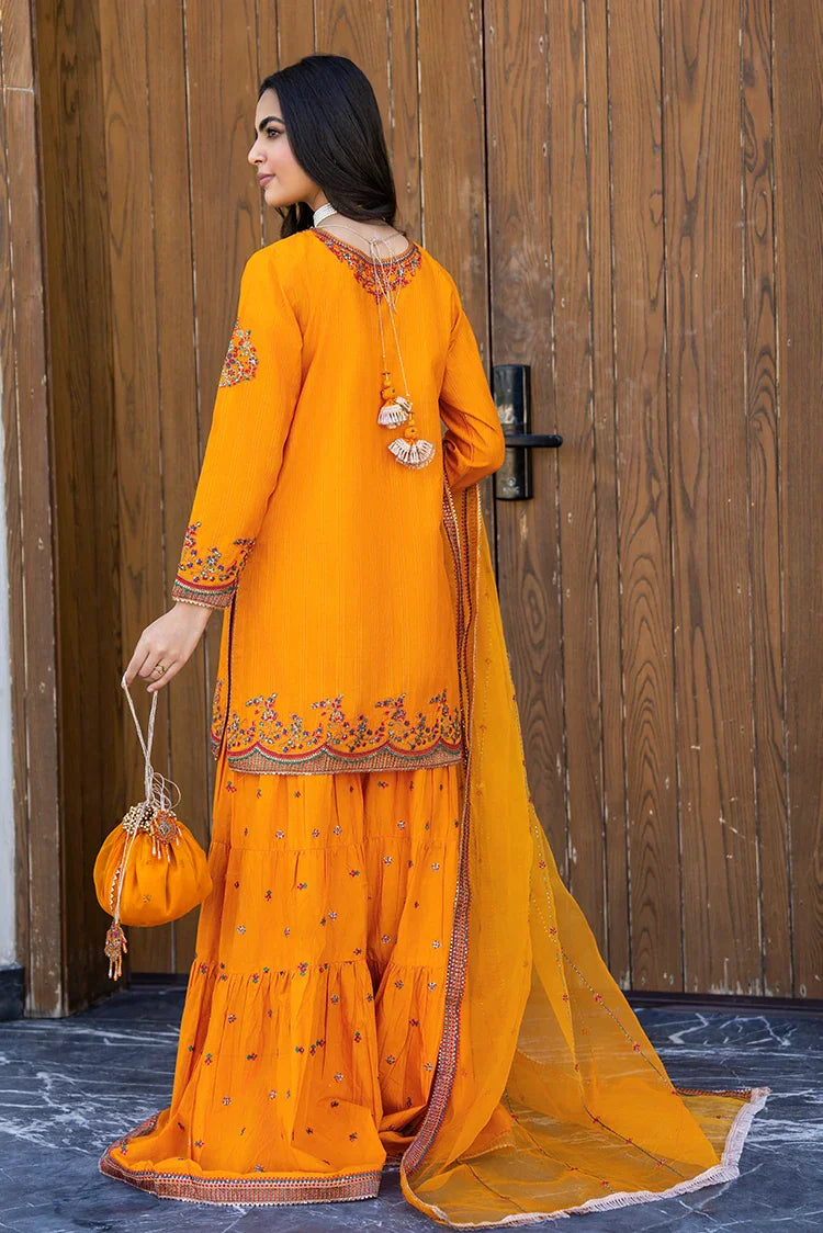 Picture of 3-PC Stitched Embroidered Suit - Available at Raja Sahib