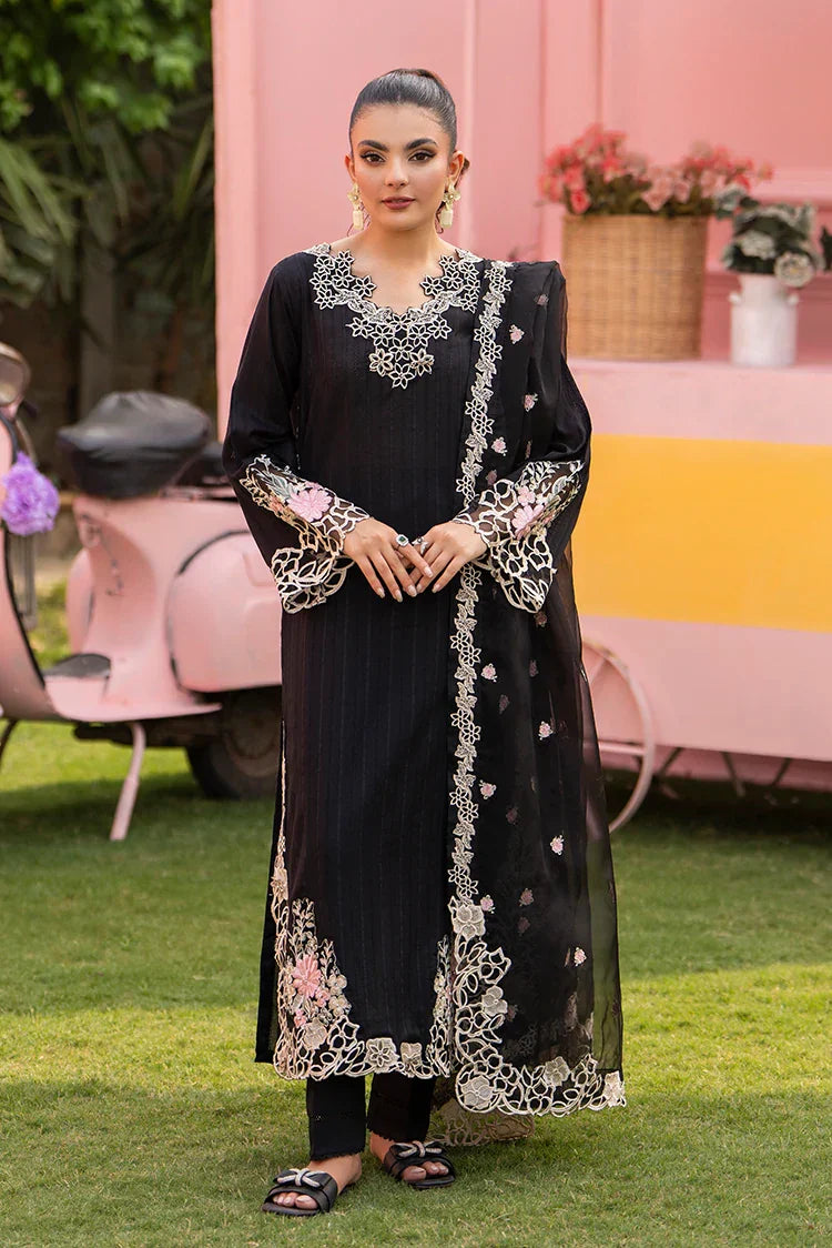 Picture of 3-PC Stitched Embroidered Suit - Available at Raja Sahib