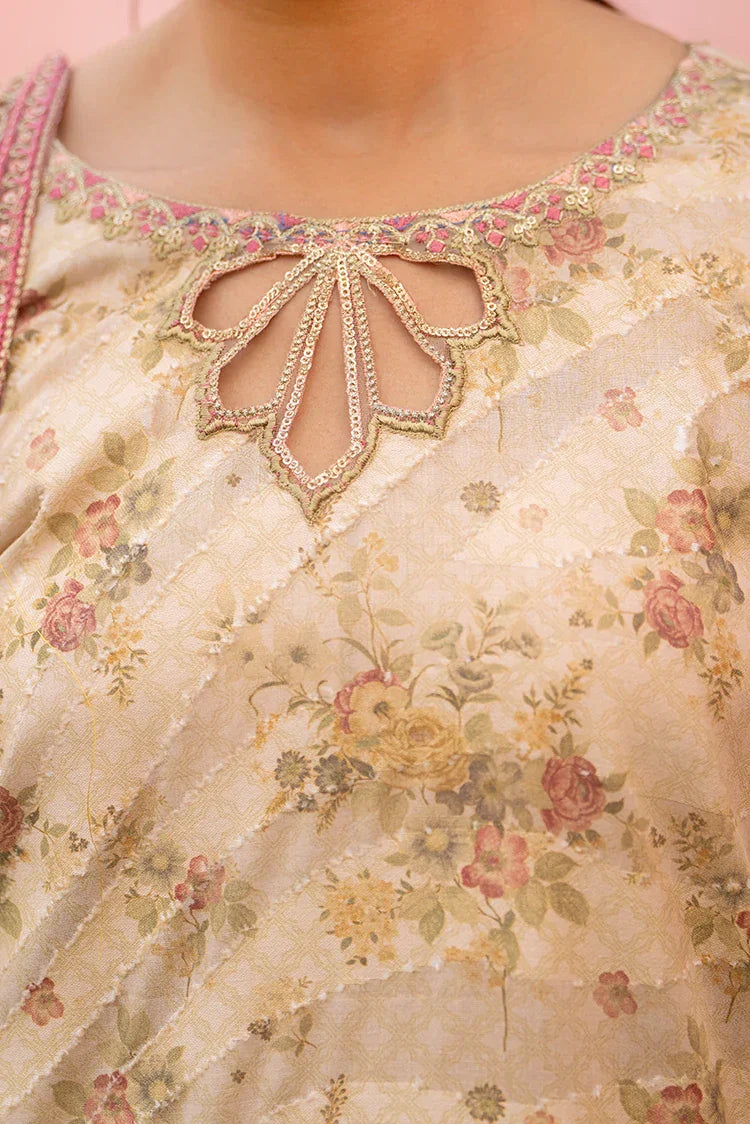 Picture of 3-PC Stitched Embroidered Suit - Available at Raja Sahib