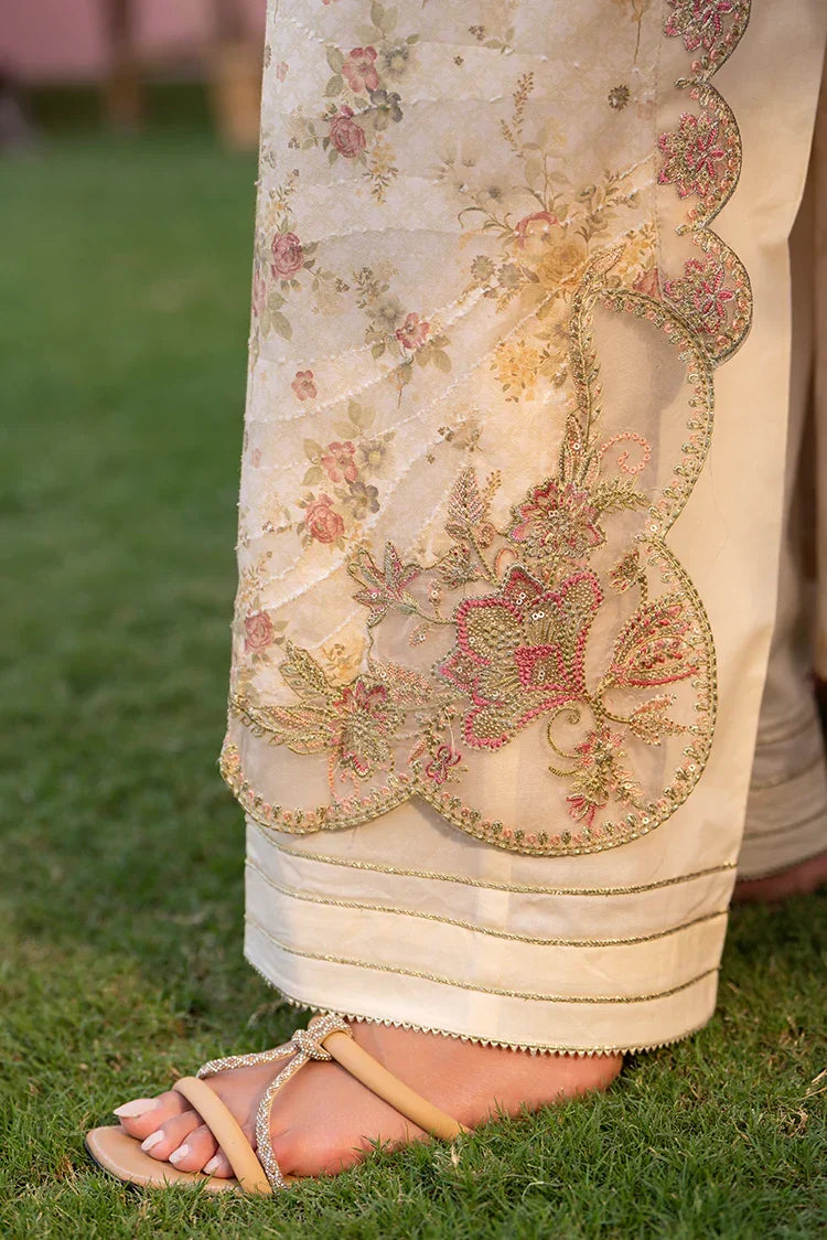 Picture of 3-PC Stitched Embroidered Suit - Available at Raja Sahib