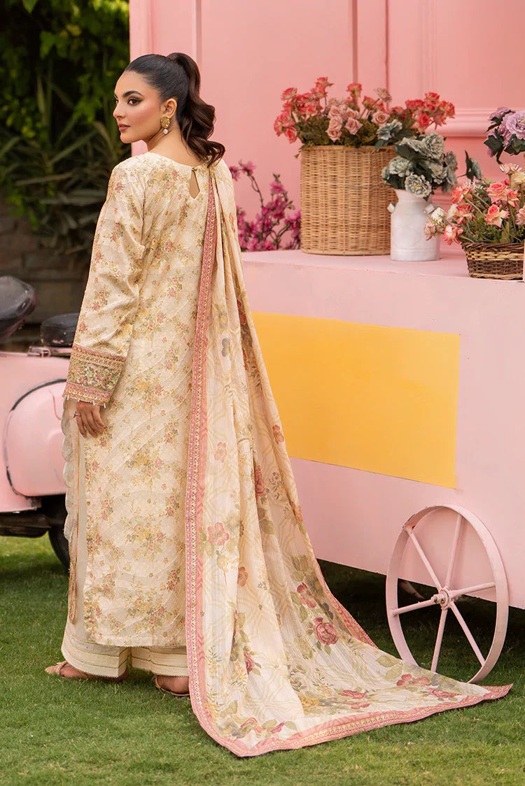 Picture of 3-PC Stitched Embroidered Suit - Available at Raja Sahib