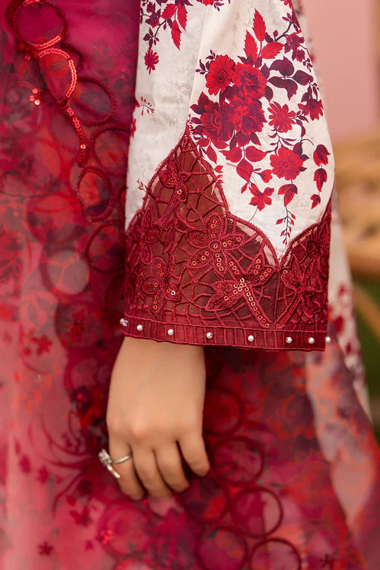 Picture of 3-PC Stitched Embroidered Suit - Available at Raja Sahib