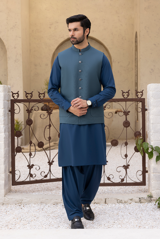 Black Pearl - Signature Series | Teal Waistcoat