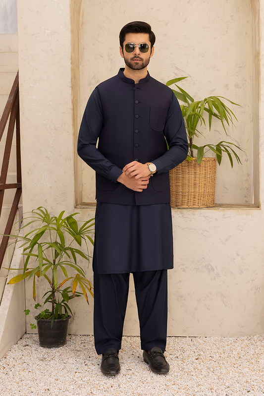 Black Pearl - Signature Series | Navy Waistcoat