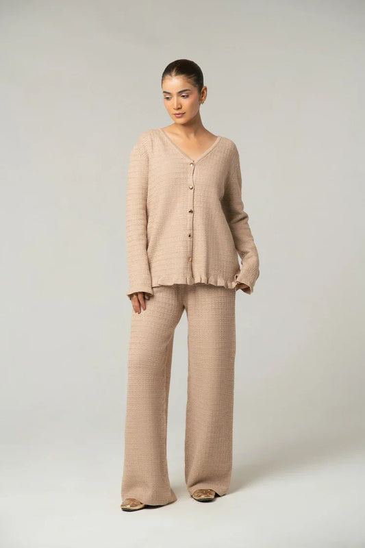 V-Neck Knit Sweater
