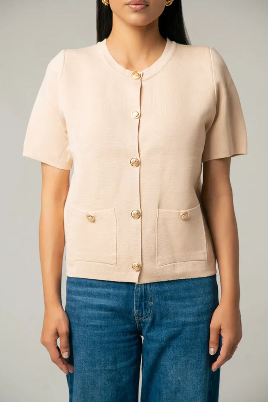 Short Sleeves Cardigan