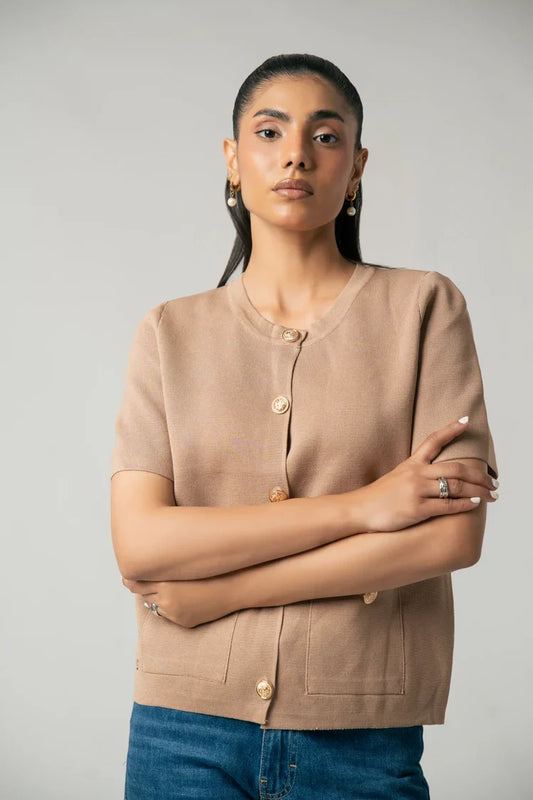 Short Sleeves Cardigan
