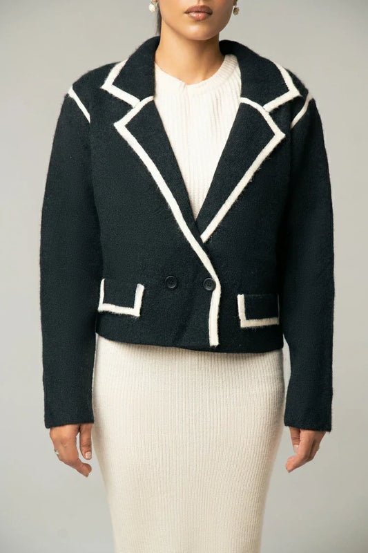 Collar Knit Cardigan