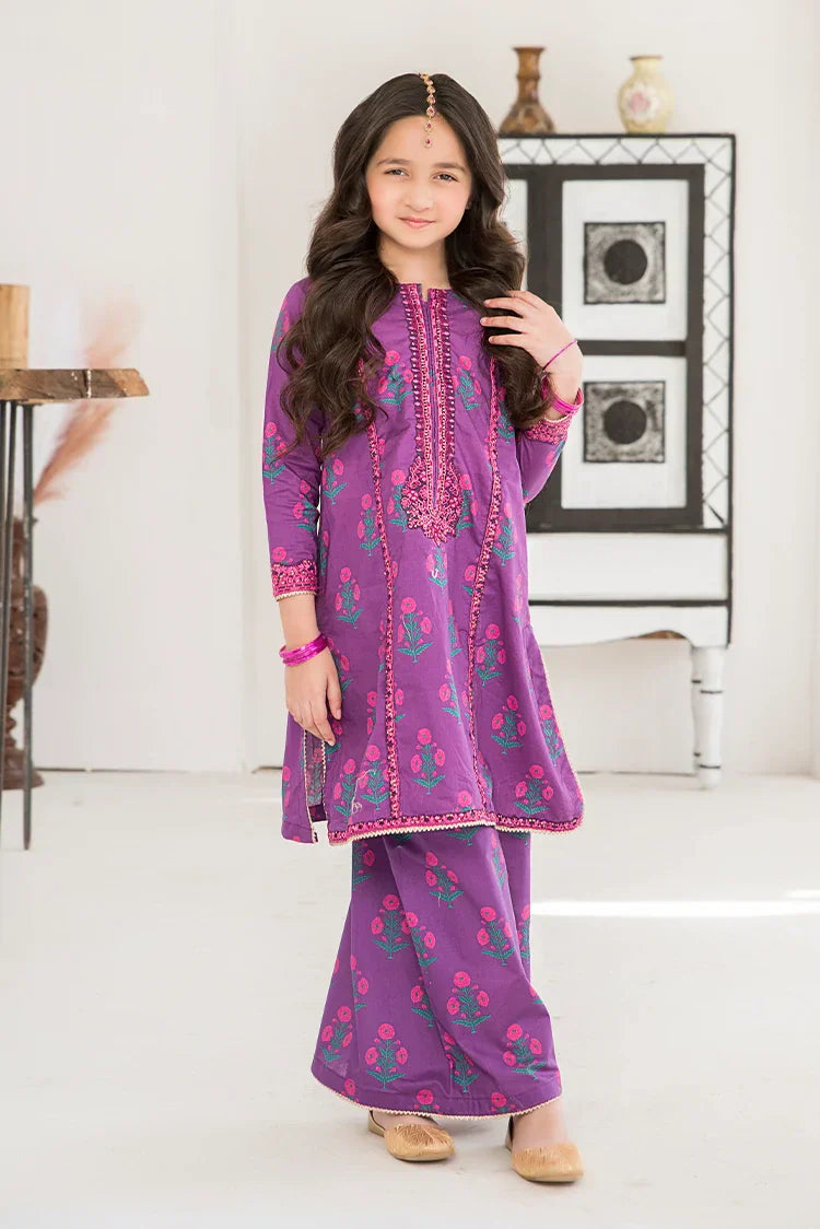 Picture of 2-PC Stitched Printed Lawn Suit - Available at Raja Sahib