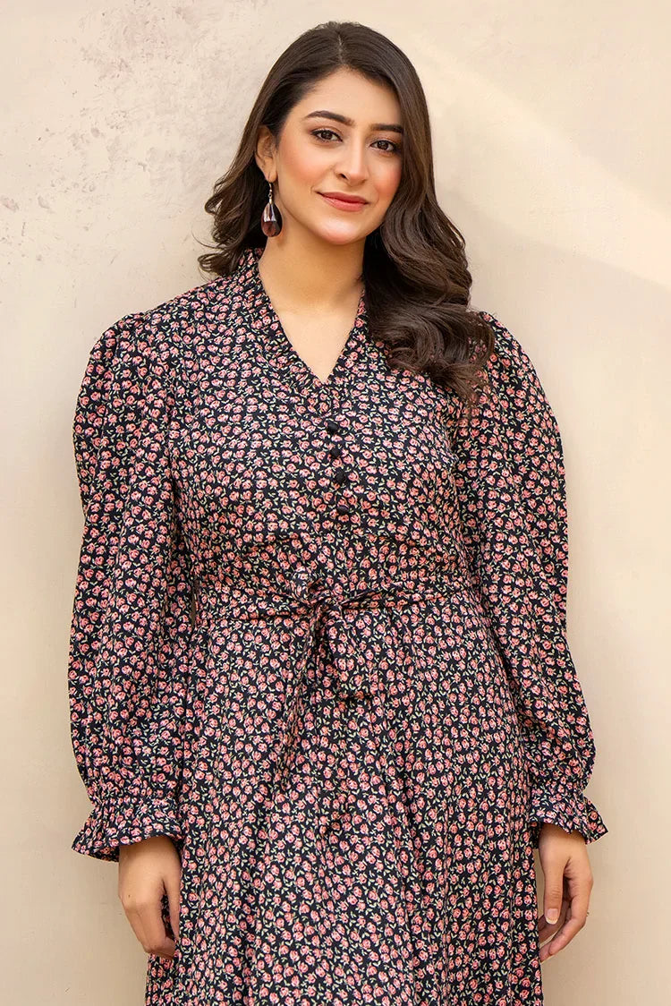 Picture of Printed Ladies Maxi Dress - Available at Raja Sahib