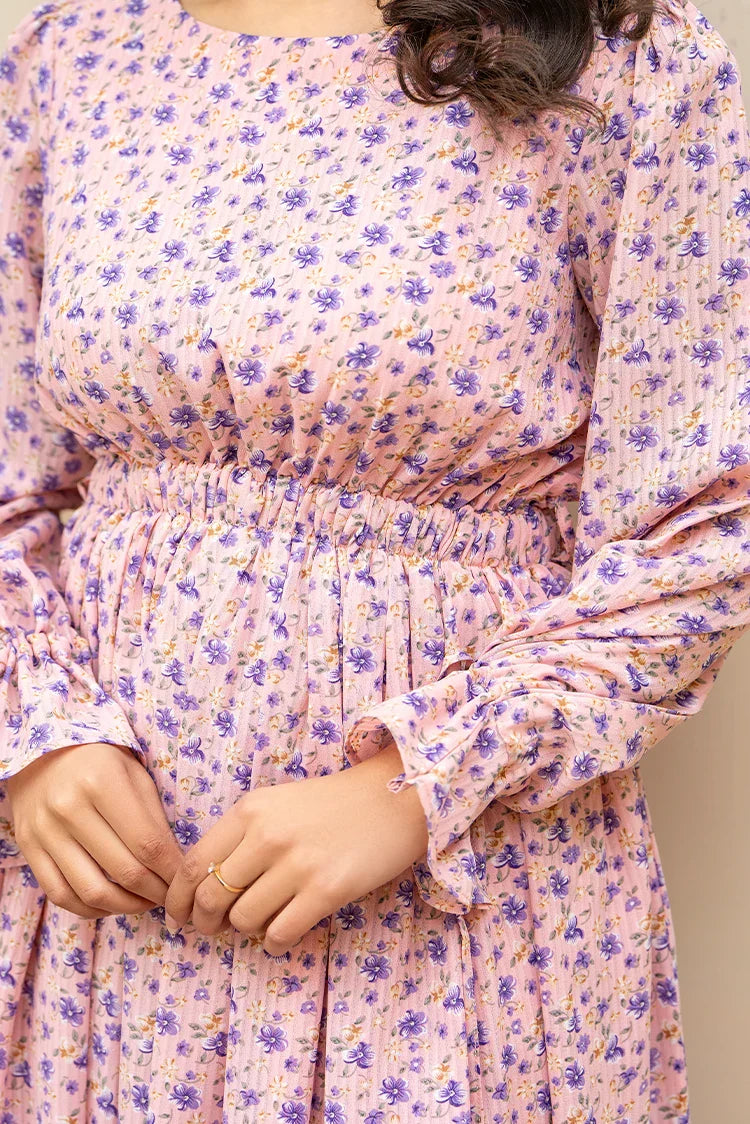 Picture of Printed Ladies Maxi Dress - Available at Raja Sahib