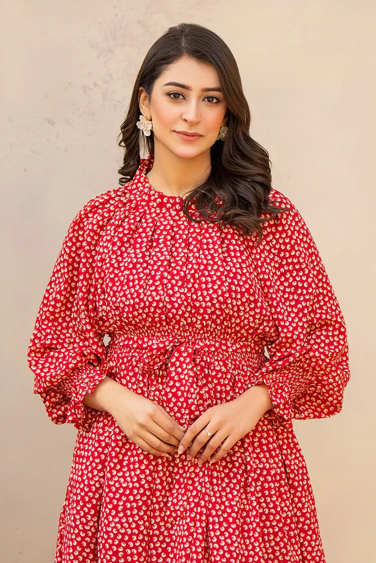 Picture of Printed Ladies Maxi Dress - Available at Raja Sahib