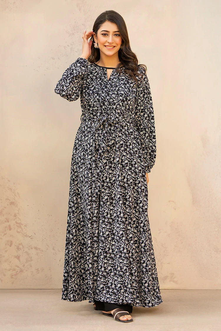 Picture of Printed Ladies Maxi Dress - Available at Raja Sahib