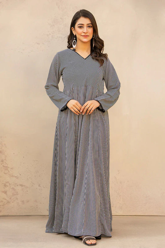 Picture of Printed Ladies Maxi Dress - Available at Raja Sahib
