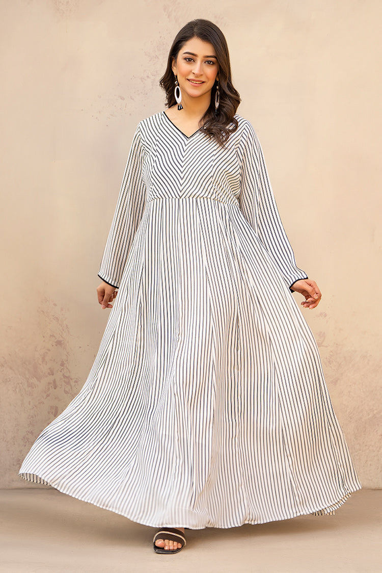 Picture of Printed Ladies Maxi Dress - Available at Raja Sahib