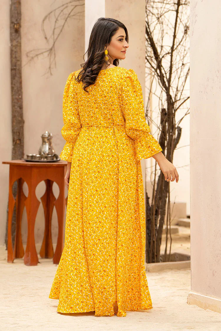Picture of Printed Ladies Maxi Dress - Available at Raja Sahib