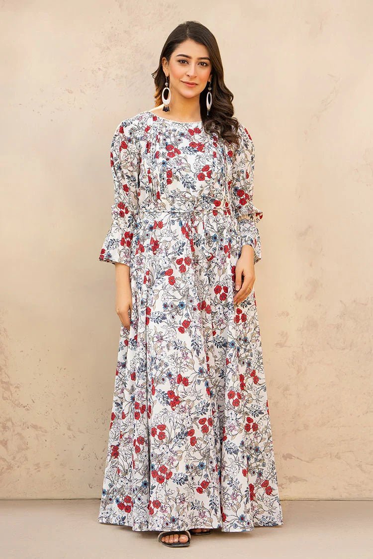 Picture of Printed Ladies Maxi Dress - Available at Raja Sahib