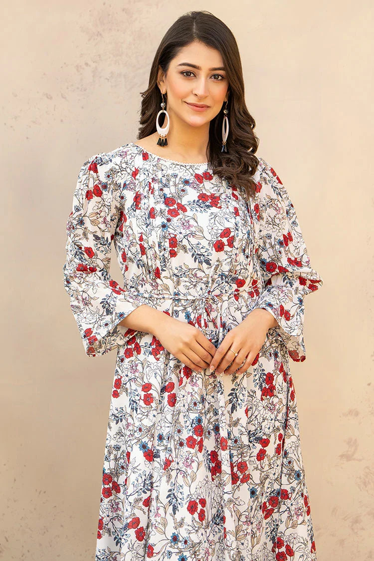 Picture of Printed Ladies Maxi Dress - Available at Raja Sahib