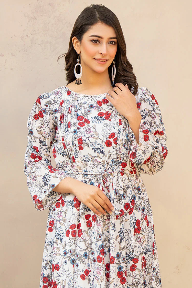 Picture of Printed Ladies Maxi Dress - Available at Raja Sahib