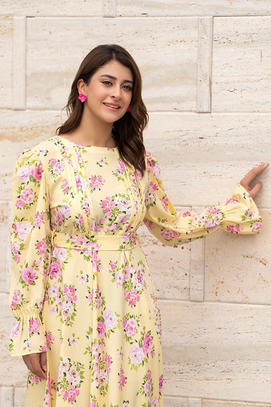 Printed Ladies Maxi Dress