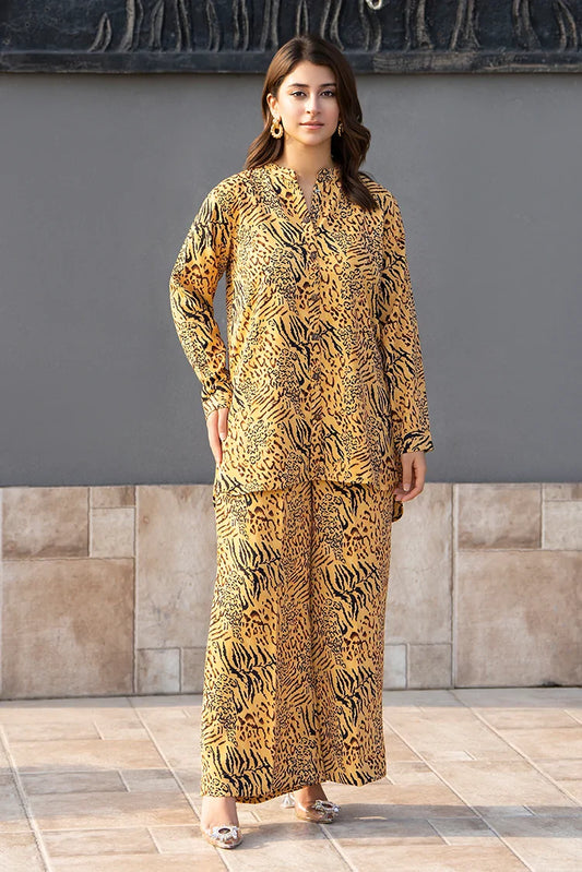 2-PC Stitched Printed Suit