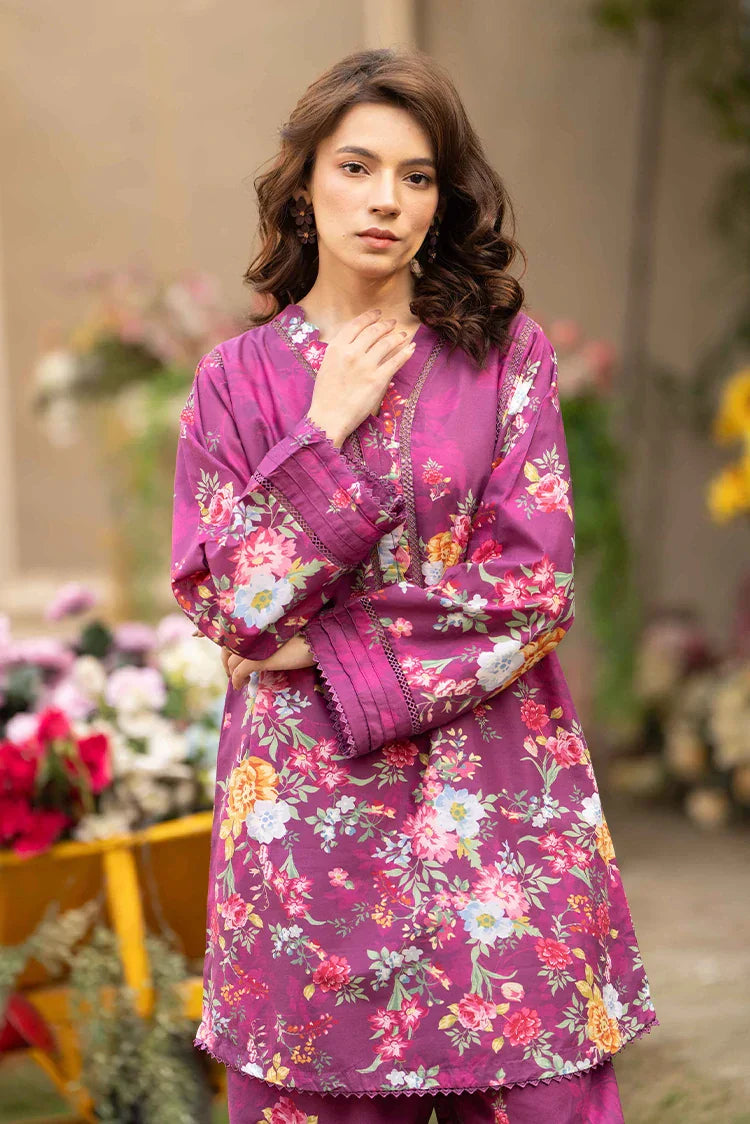 Picture of 2-PC Stitched Printed Suit - Available at Raja Sahib