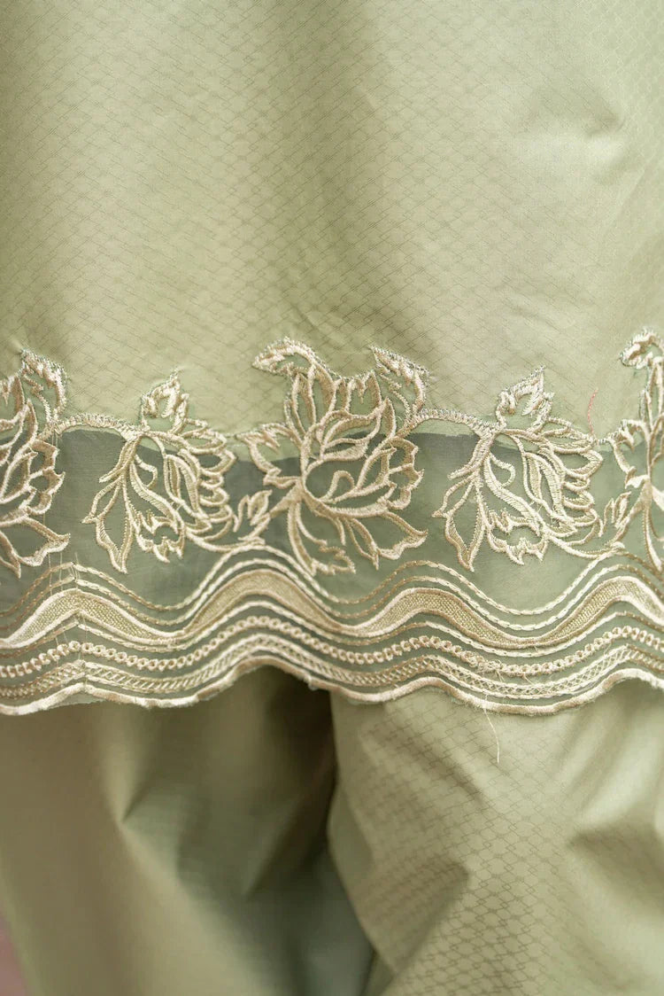 Picture of 2-PC Stitched Embroidered Suit - Available at Raja Sahib