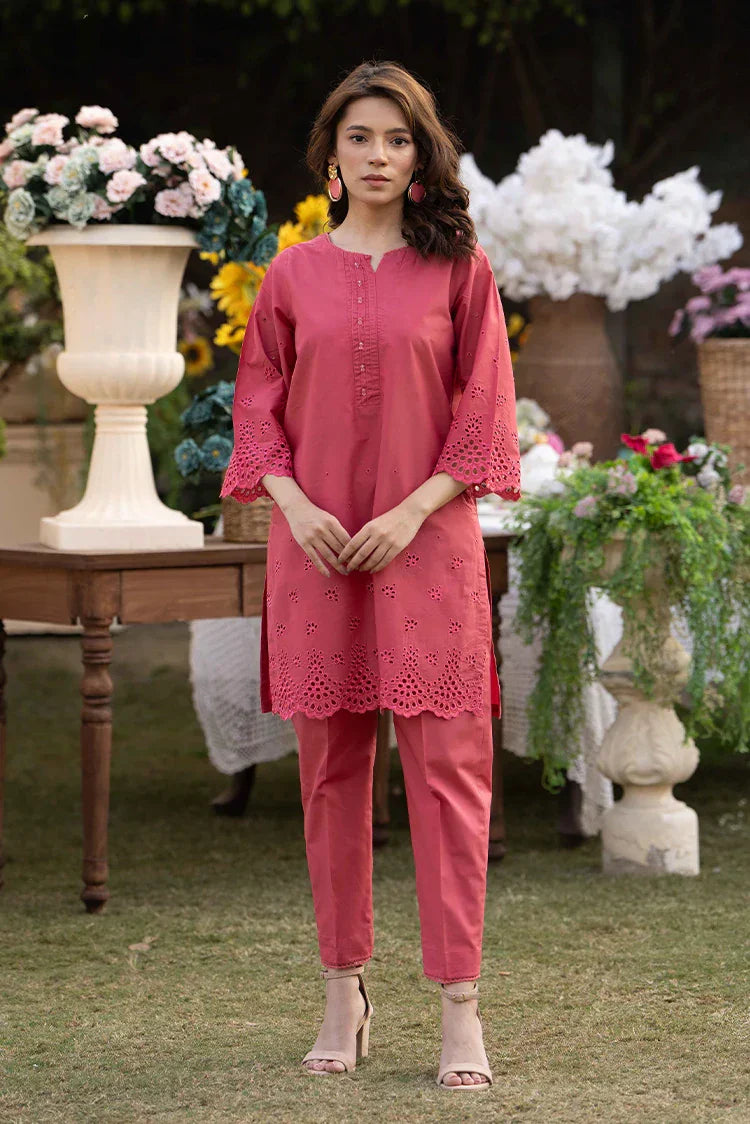 Picture of 2-PC Stitched Embroidered Suit - Available at Raja Sahib