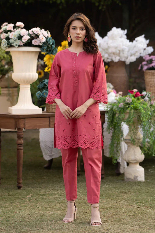 Picture of 2-PC Stitched Embroidered Suit - Available at Raja Sahib