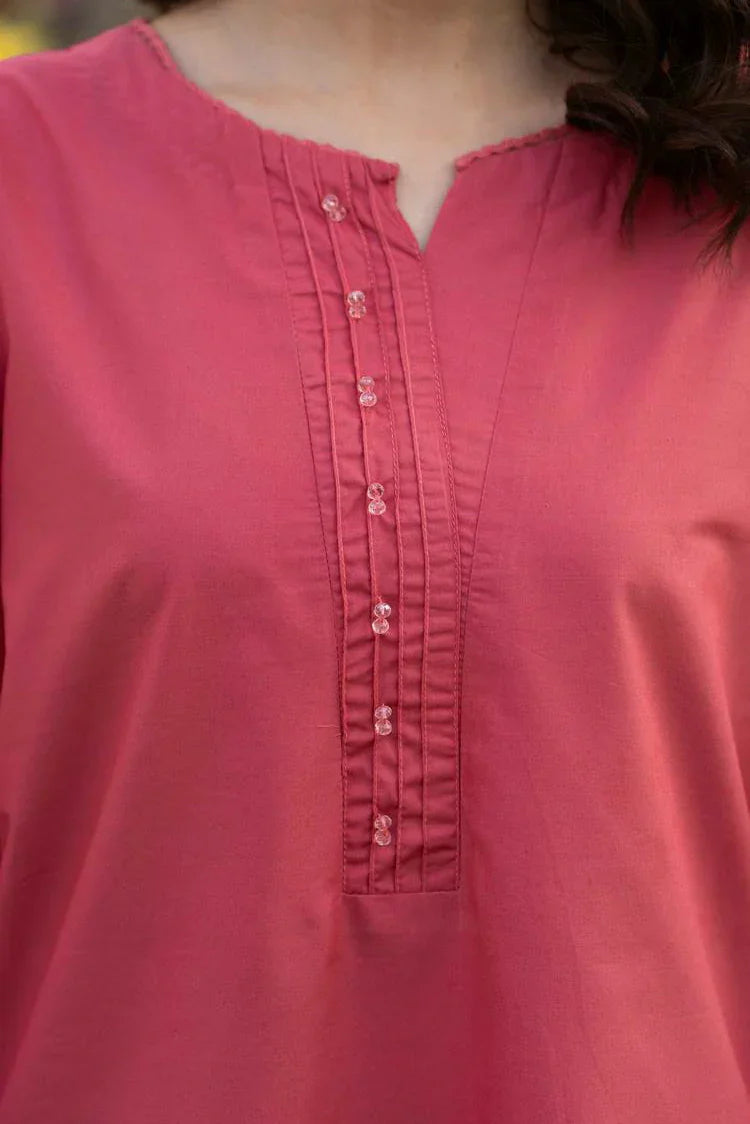 Picture of 2-PC Stitched Embroidered Suit - Available at Raja Sahib