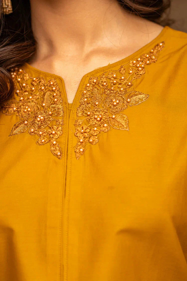 Picture of 2-PC Stitched Embroidered Suit - Available at Raja Sahib