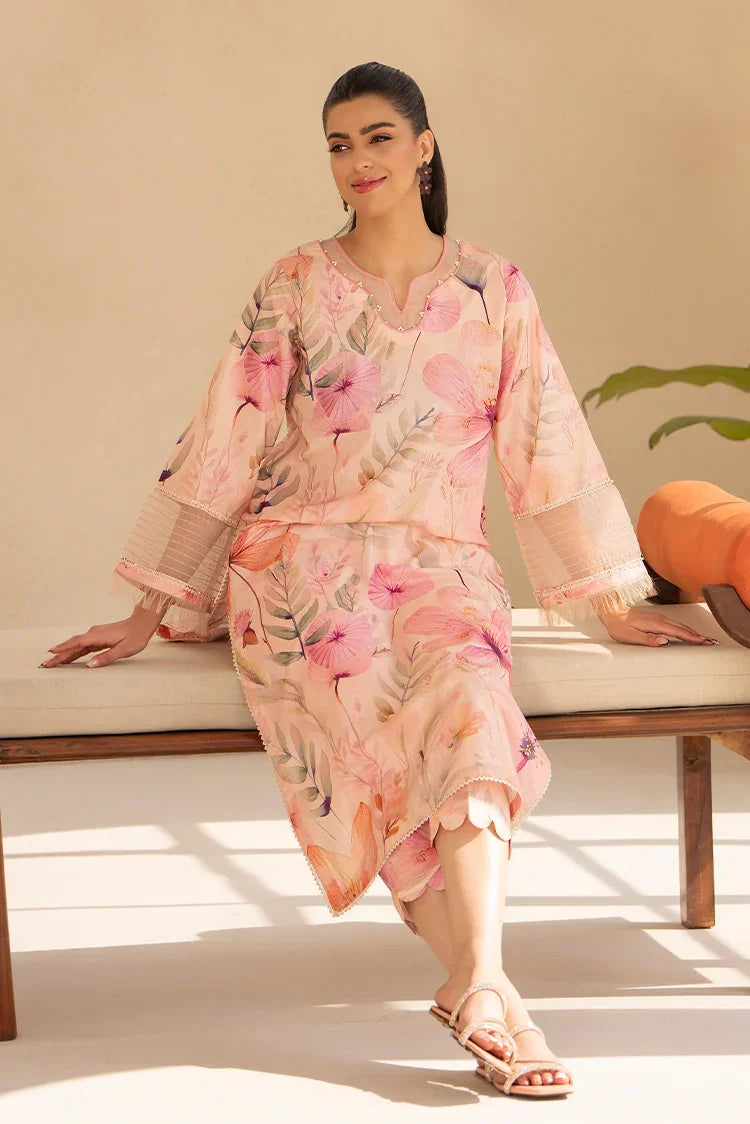 Picture of 2-PC Stitched Printed Suit - Available at Raja Sahib