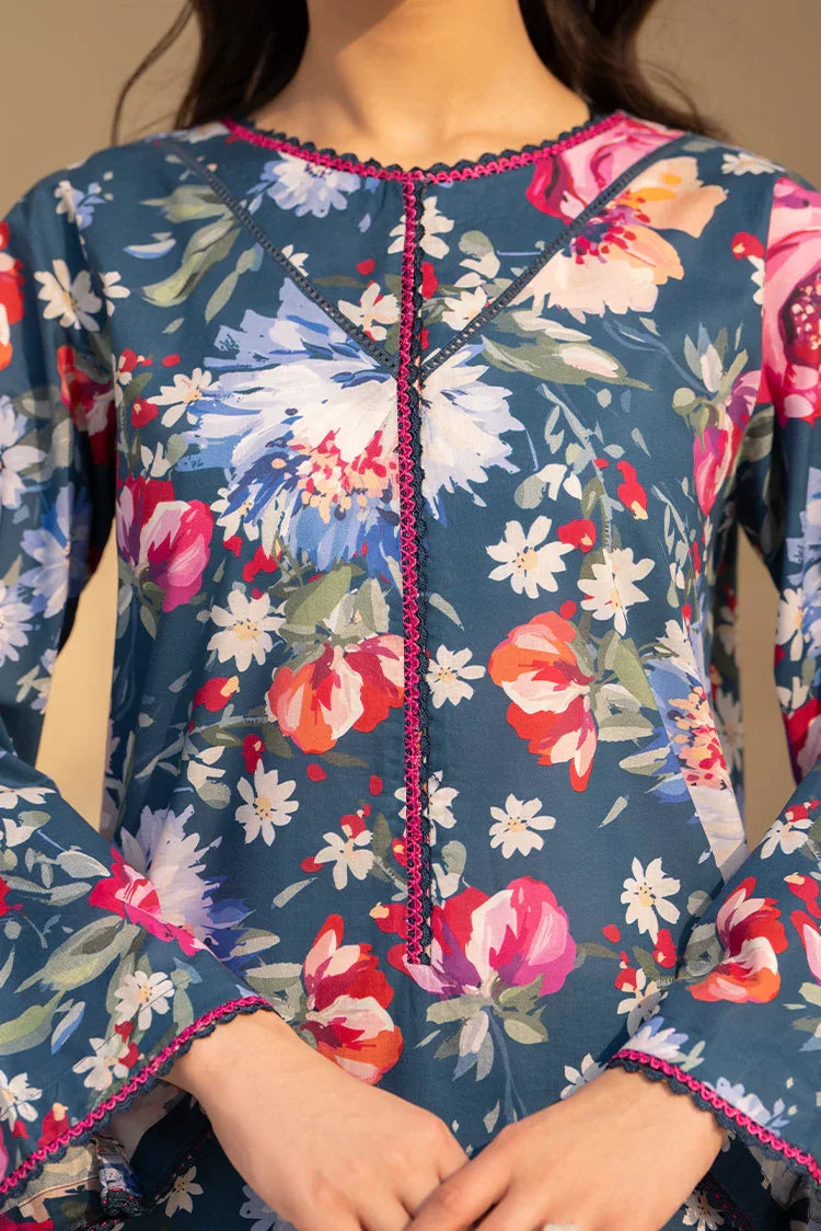 Picture of 2-PC Stitched Printed Suit - Available at Raja Sahib