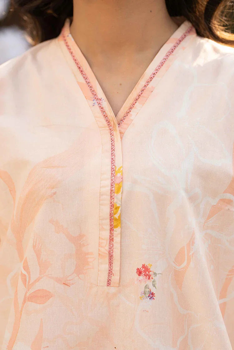 Picture of 2-PC Stitched Printed Suit - Available at Raja Sahib