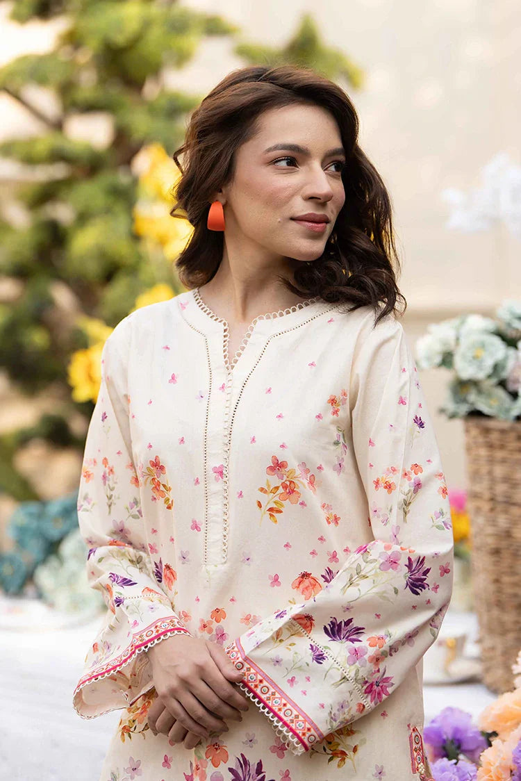 Picture of 2-PC Stitched Printed Suit - Available at Raja Sahib