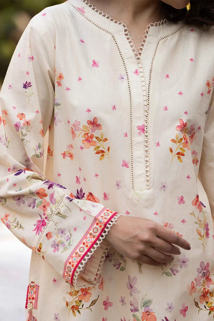 Picture of 2-PC Stitched Printed Suit - Available at Raja Sahib