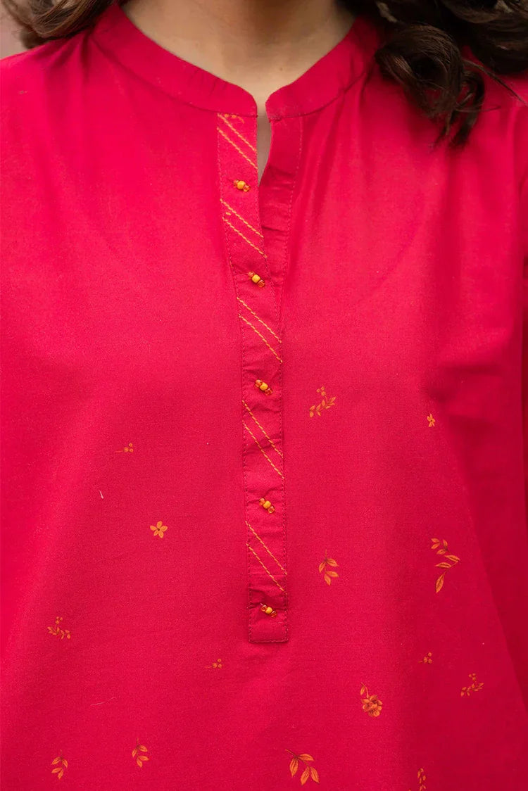 Picture of 2-PC Stitched Printed Suit - Available at Raja Sahib