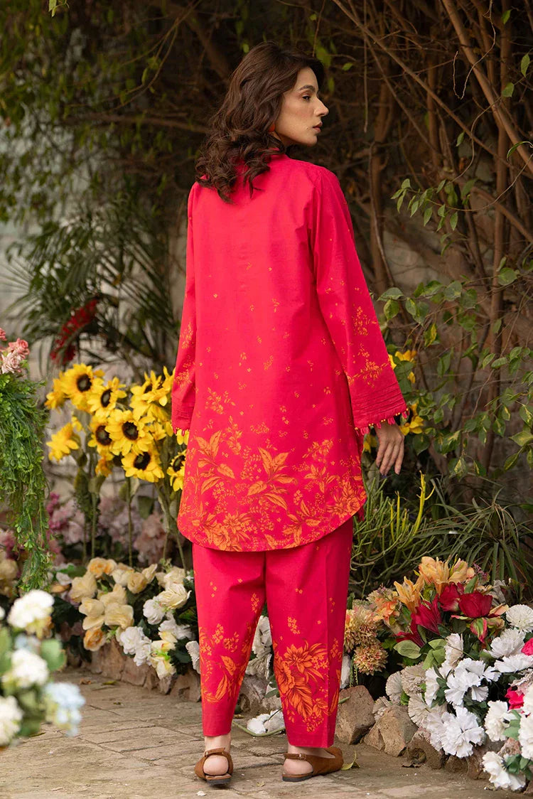 Picture of 2-PC Stitched Printed Suit - Available at Raja Sahib
