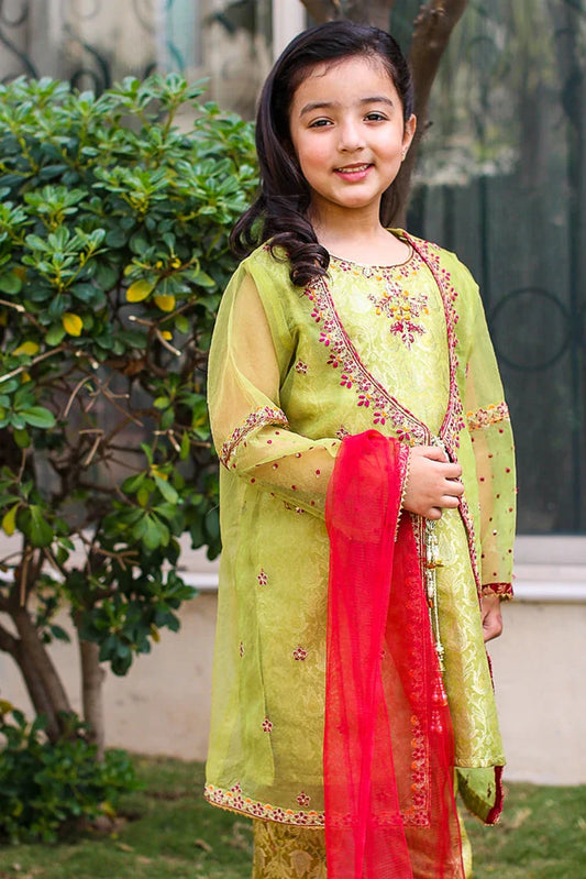 Picture of Kashish - Eid Festive Wear - 3 Piece - 6143G - Available at Raja Sahib