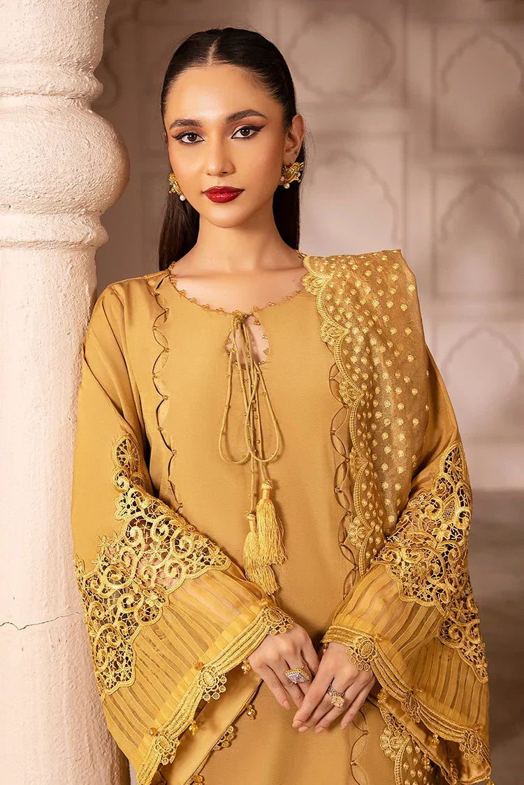 Picture of Tessa - Raw Silk Collection - Crystal Cascades - Available at Raja Sahib