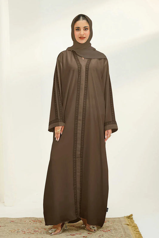 Divinely Crafted - Ramlah Abaya Set - Buttoned Up