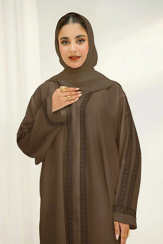 Divinely Crafted - Ramlah Abaya Set - Buttoned Up
