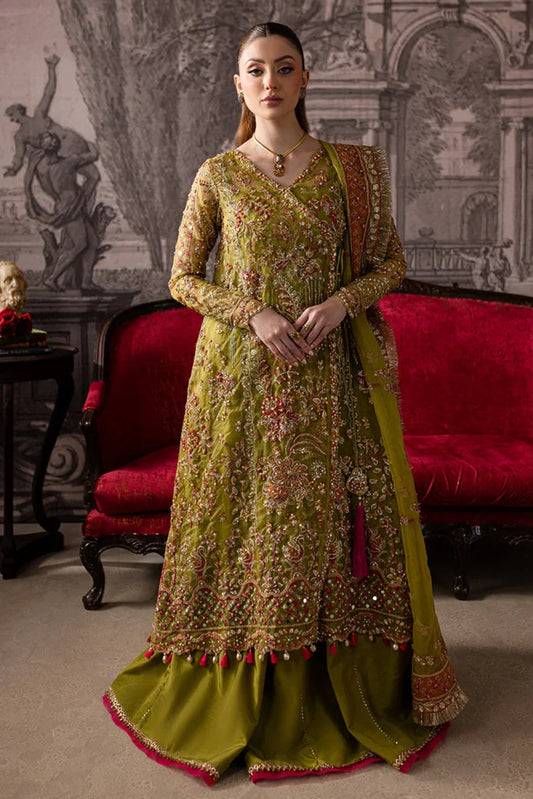 Picture of Maria Osama Khan - Mystara Wedding Festive - Noir - Available at Raja Sahib